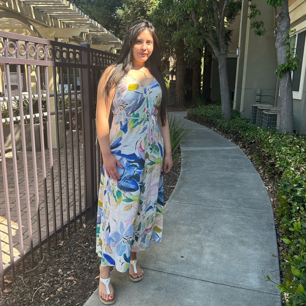 Ted Baker maxi dress new with tags size 4 (Large)